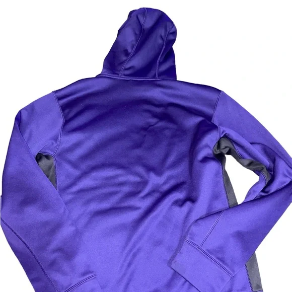Nike Therma-Fit hoody Purple Size S with pockets - Picture 7 of 9